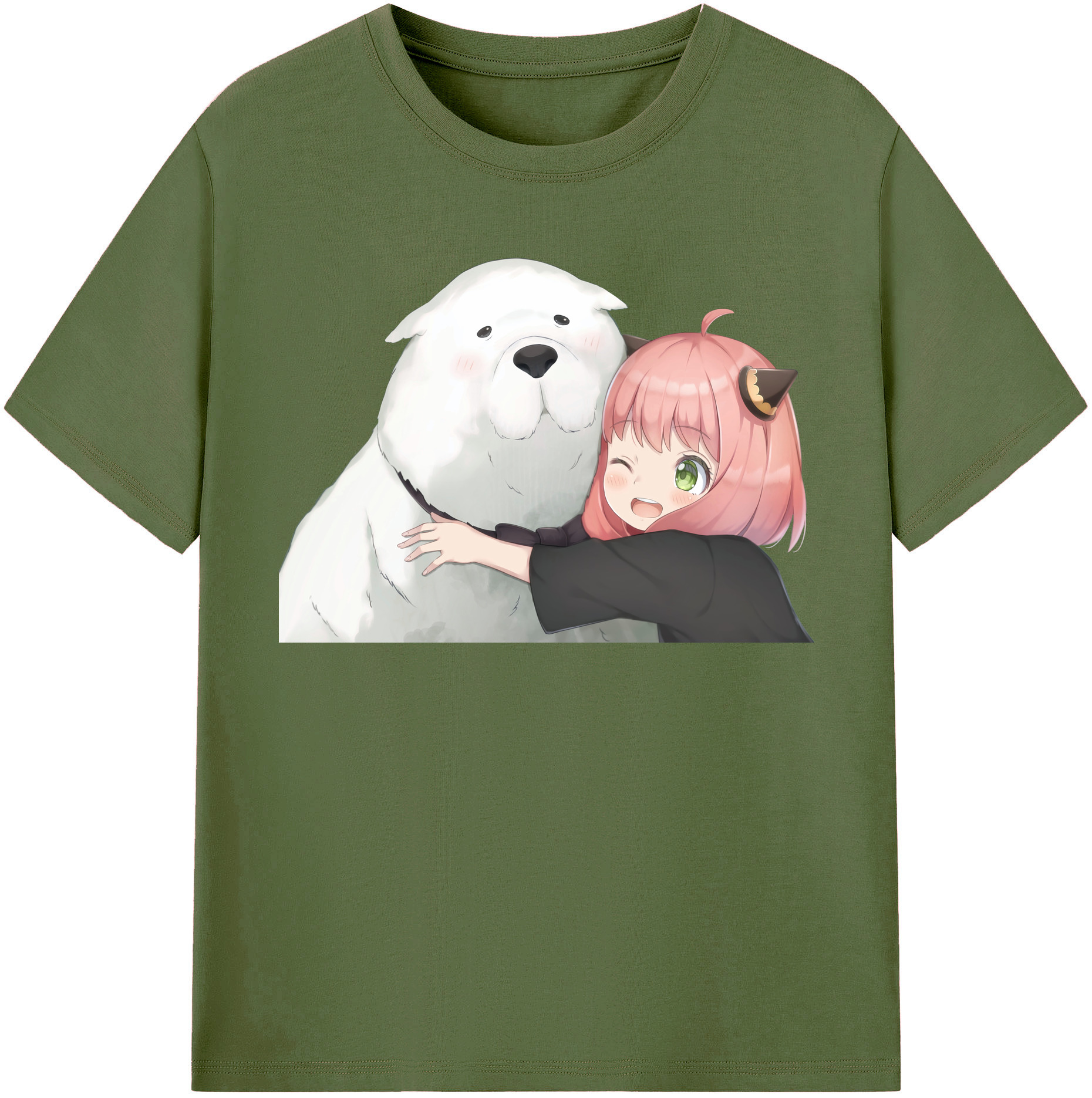 （画像用） SPY×FAMILY间谍家家酒 綿100％半袖Tシャツ（フロントプリント）